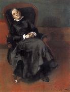 William Stott of Oldham The Artist-s Wife oil painting